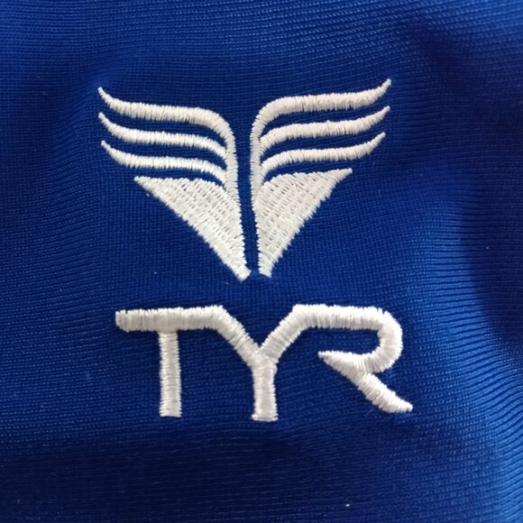 (*) VINTAGE 1" TYR SWIM BRIEF NAVY, KOREAN SIZE "90" (34"-36") (Pre-Owned) - Picture 3 of 8